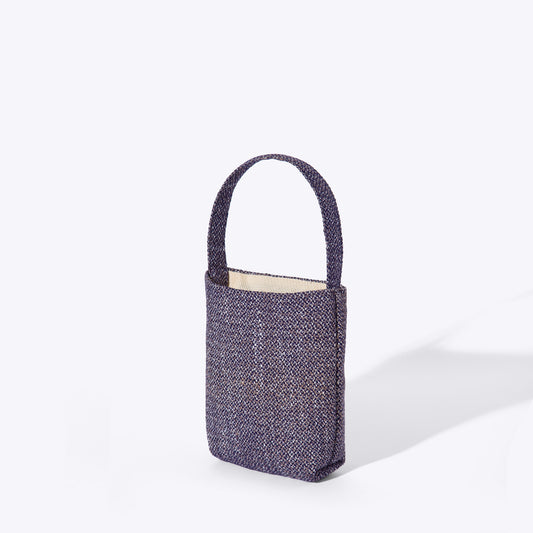 Book Bag / Mini — Purple dots