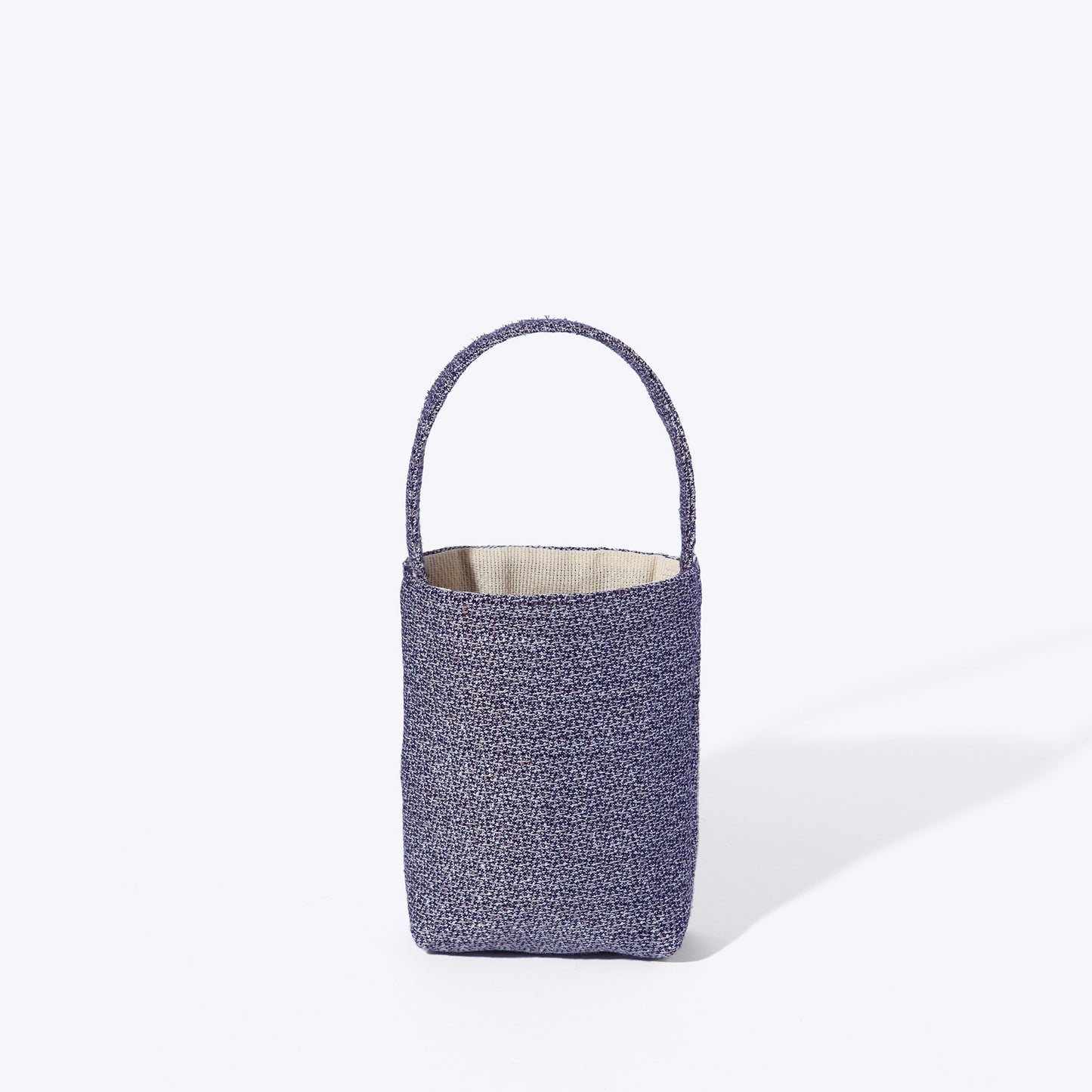 Book Bag / Mini — Purple texture