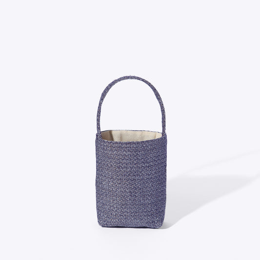 Book Bag / Mini — Purple texture