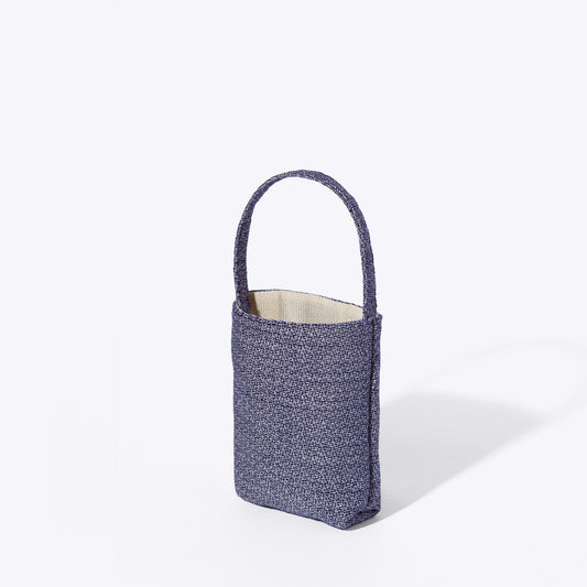 Book Bag / Mini — Purple texture