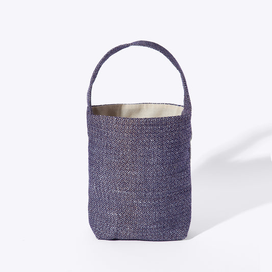 Book Bag — Purple dots