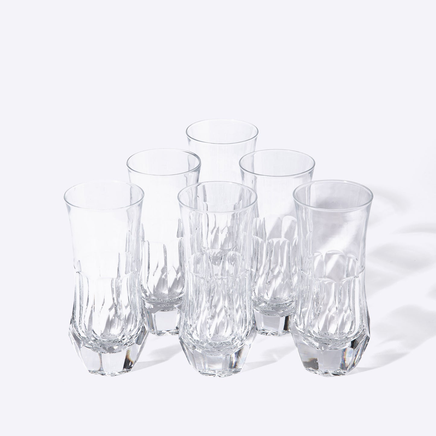 Vintage glass set of 6