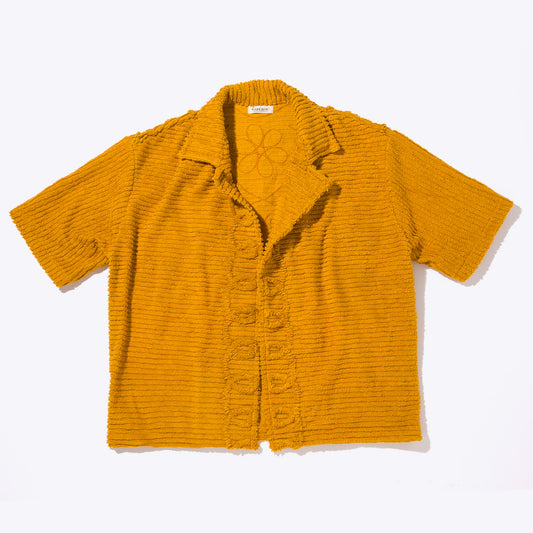 Espérou Shirt-Jacket — Ochre yellow