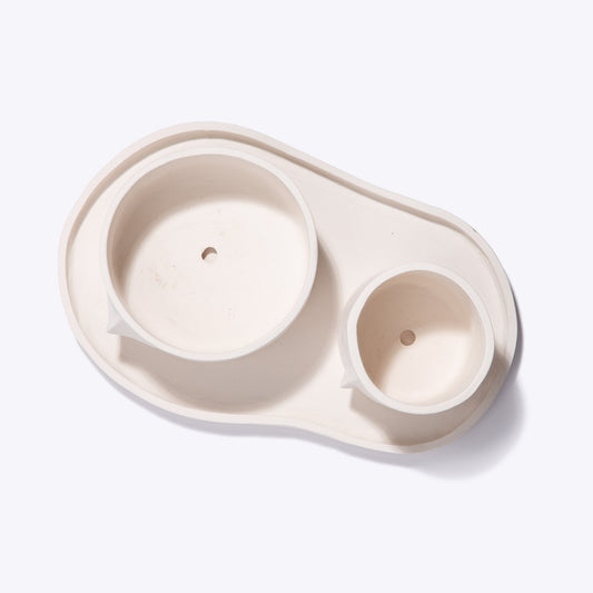 Ettory — Vase set of 2 with tray