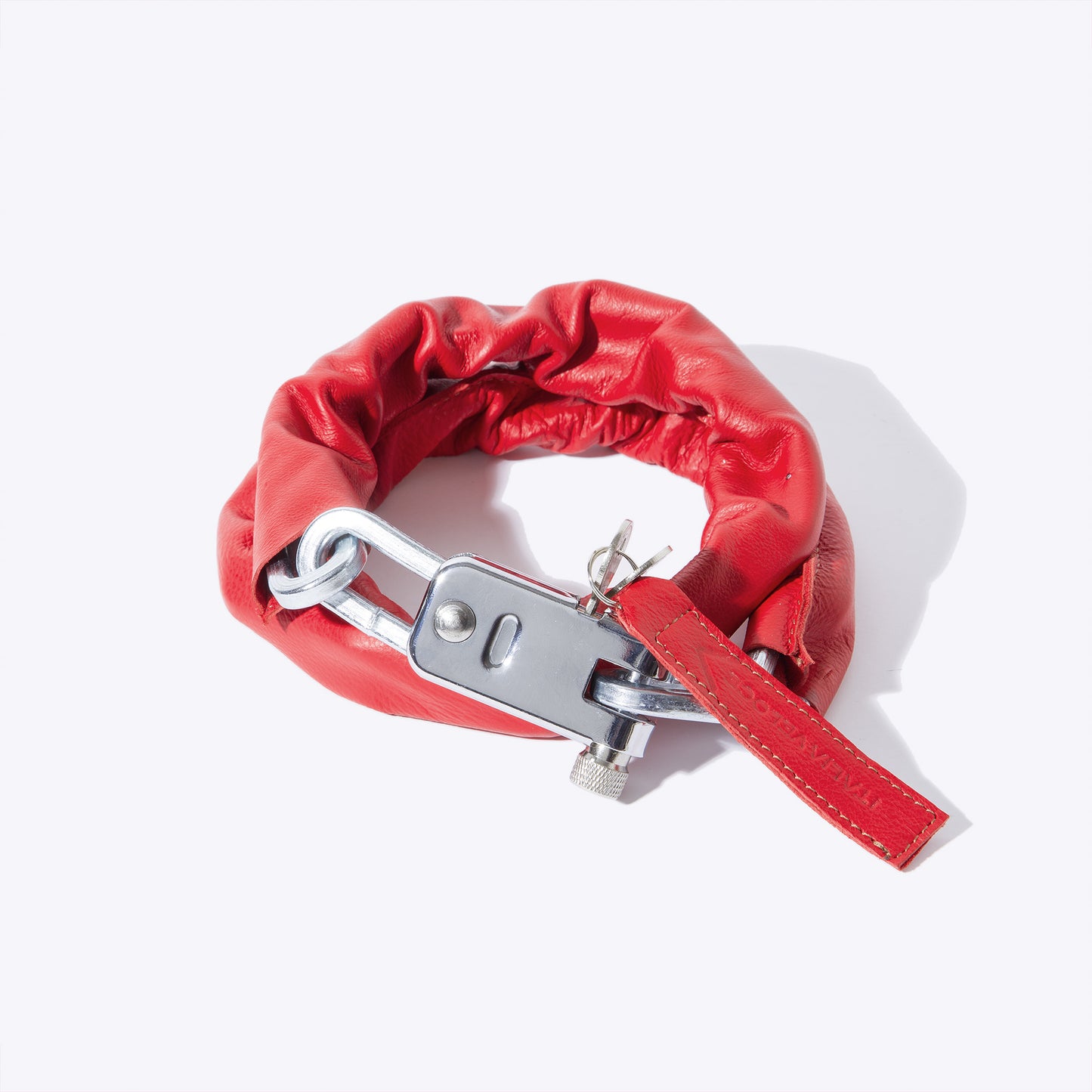 Italia Veloce — Red bike lock