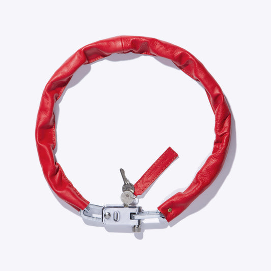 Italia Veloce — Red bike lock