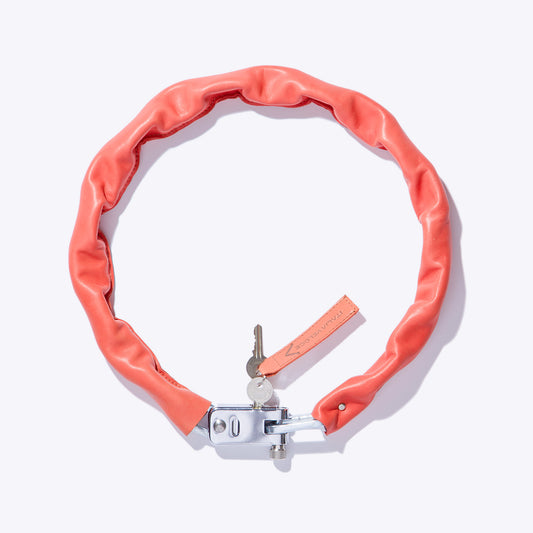 Italia Veloce — Apricot orange bike lock