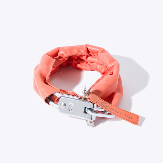 Italia Veloce — Apricot orange bike lock