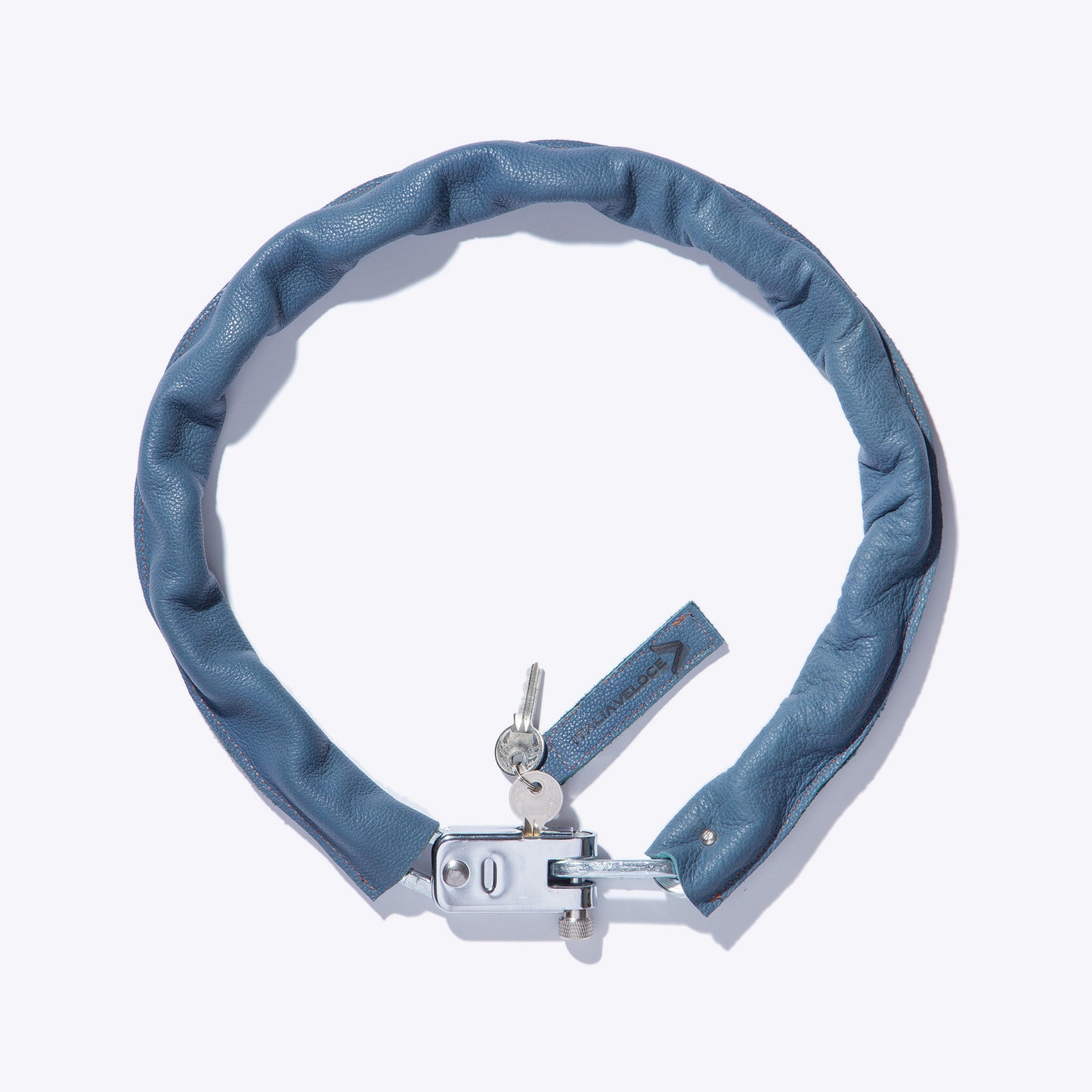 Italia Veloce — Light blue bike lock