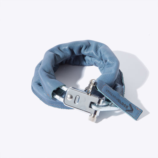 Italia Veloce — Light blue bike lock