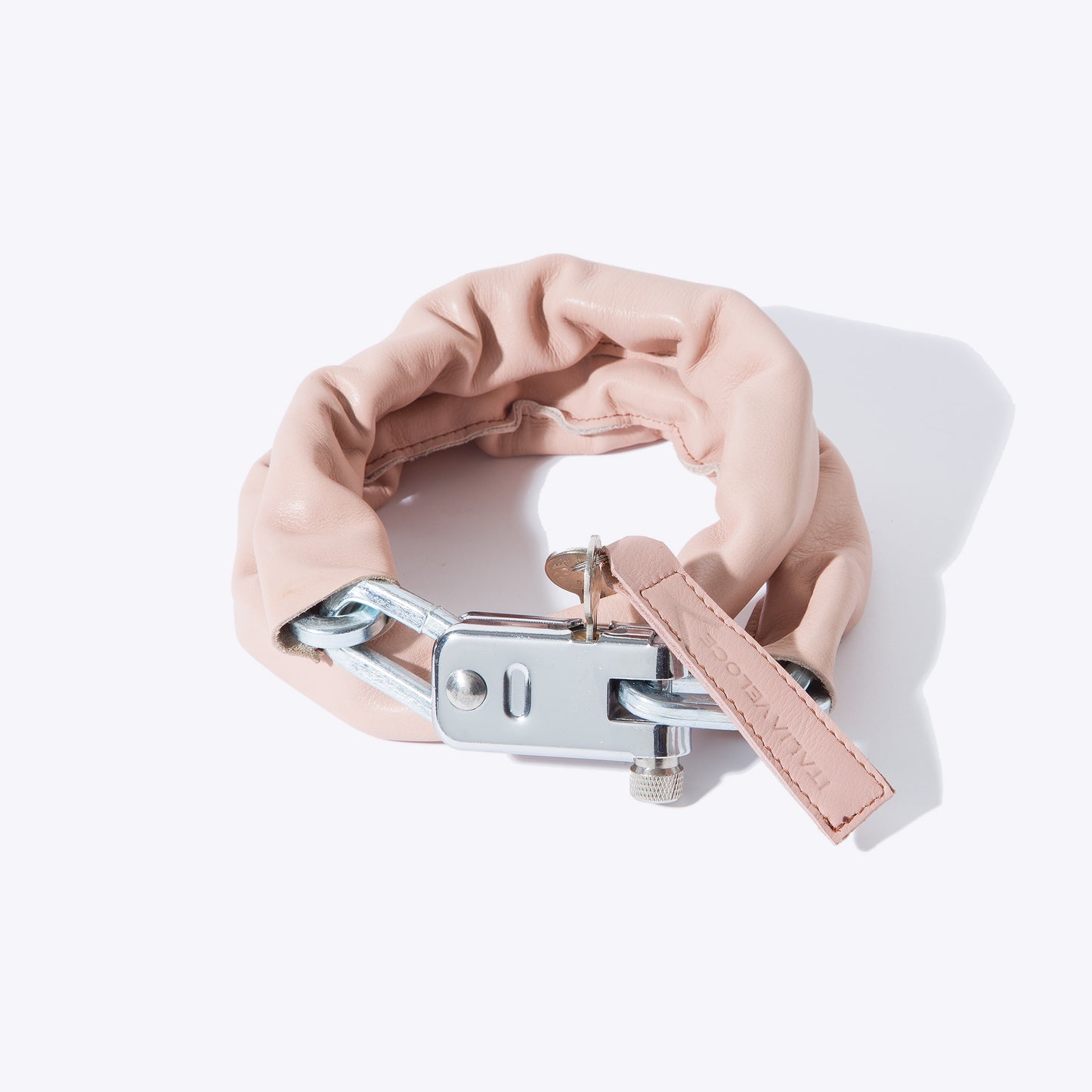 Italia Veloce — Light pink bike lock