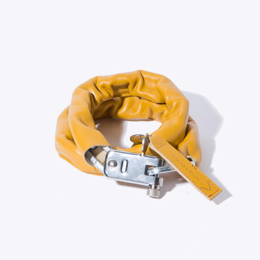 Italia Veloce — Yellow bike lock