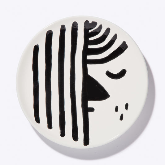 Gianluca Sturmann — Hand-decorated Plate "Dreaming"