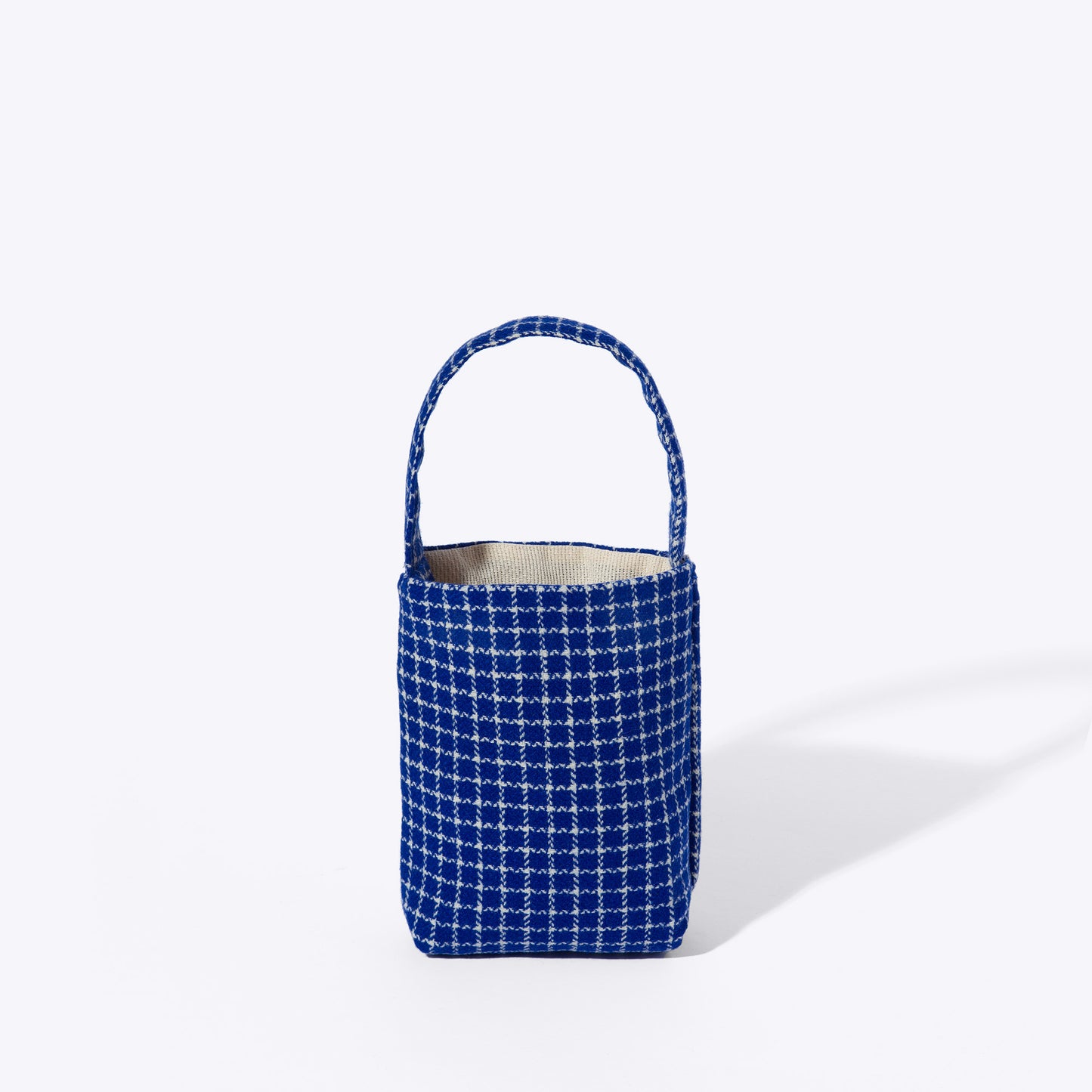 Book Bag / Mini ~ Blue check